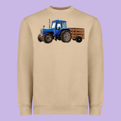 Farm Tractor Heavyweight Sweatshirt Designed By Ranaportraitstore