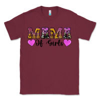 Burgundy western mama of girls Classic Tee - Artiststas