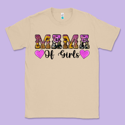 Western Mama Of Girls Classic Tee Designed By Artiststas