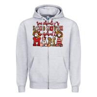 Heather Grey somebody's loud mouth baseball mama Zipper Hoodie - Jasminsmagicworld