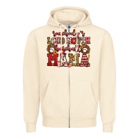 Sandshell somebody's loud mouth baseball mama Zipper Hoodie - Jasminsmagicworld