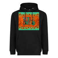 Black western wild child Heavyweight Hoodie - Jasminsmagicworld