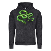 Vintage Black boomslang snake Vintage Hoodie - LillyAllenDesigns