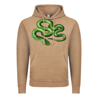 Vintage Coffee boomslang snake Vintage Hoodie - LillyAllenDesigns