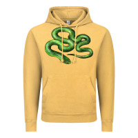 Vintage Mustard boomslang snake Vintage Hoodie - LillyAllenDesigns