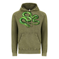 Vintage Olive boomslang snake Vintage Hoodie - LillyAllenDesigns