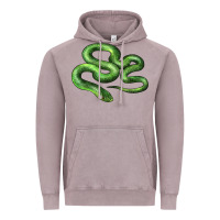 Vintage Zinc boomslang snake Vintage Hoodie - LillyAllenDesigns
