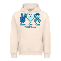 Sandshell Peace Love Cure Prostate Cancer Urban Hoodie - Jasminsmagicworld
