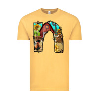 Vintage Mustard farm life alphabet lowercase letters n Vintage Tee - BundleAndBundleShop