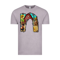 Vintage Zinc farm life alphabet lowercase letters n Vintage Tee - BundleAndBundleShop