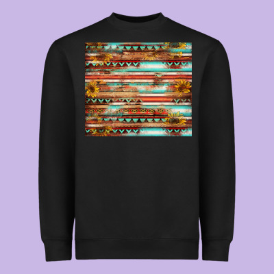 Sunflower Heavyweight Sweatshirt Designed By Jasminsmagicworld