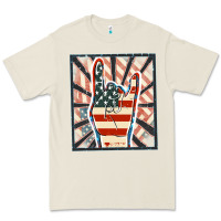 Bone Freedom rock hand Premium Tee - FaDigitalArtStudio