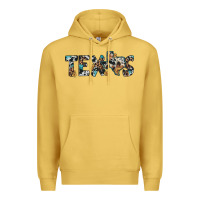 Antique Gold texas sunflower cowhide leopard texas map Premium Hoodie - Artiststas