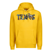 Lemon texas sunflower cowhide leopard texas map Premium Hoodie - Artiststas
