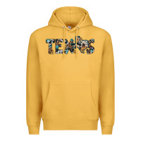 Mustard texas sunflower cowhide leopard texas map Premium Hoodie - Artiststas