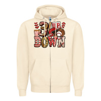 Sandshell three up three down baseball Zipper Hoodie - Jasminsmagicworld
