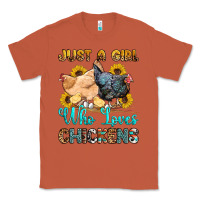 Copper just a girl who loves chickens Classic Tee - OliviaCreatesArt