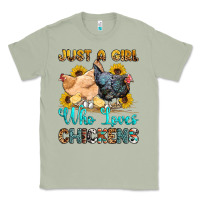 Matcha just a girl who loves chickens Classic Tee - OliviaCreatesArt
