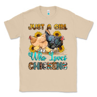 Mushroom just a girl who loves chickens Classic Tee - OliviaCreatesArt