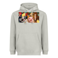 Moon Dust Farm animals with aztec Heavyweight Hoodie - RanaPortraitStore