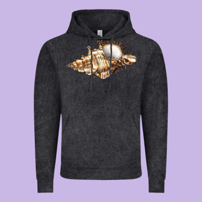 Murex Snail Vintage Hoodie Designed By Lillyallendesigns
