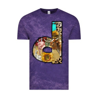 Cloud Purple farm life alphabet lowercase letters d Vintage Tee - BundleAndBundleShop