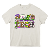 Cream mardi gras pharmacy tech Heavy Core Tee - OliviaCreatesArt