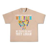 Burro Autism Awareness Teacher Urban Heavy Tee - CowhideDigitalArt