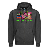 Charcoal Heather But first cafecito y chismecito Zipper Hoodie - RanaPortraitStore