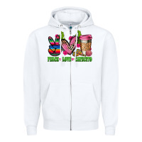 White But first cafecito y chismecito Zipper Hoodie - RanaPortraitStore