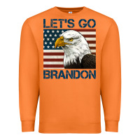 Carrot american bald eagle let's go brandon Premium Sweatshirt - Jasminsmagicworld