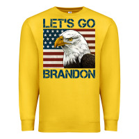 Lemon american bald eagle let's go brandon Premium Sweatshirt - Jasminsmagicworld