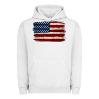 Pigment Lunar Rock Distressed American Flag Urban Hoodie - Jasminsmagicworld