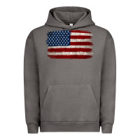 Pigment Tornado Distressed American Flag Urban Hoodie - Jasminsmagicworld