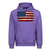 Tulip Distressed American Flag Urban Hoodie - Jasminsmagicworld