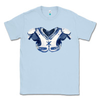 Dusty Blue practice jersey fa element 1 Classic Tee - FaDigitalArtStudio