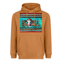Meerkat western christmas baby cow noel tumbler Heavyweight Hoodie - Jasminsmagicworld