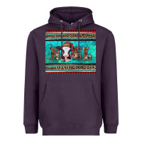 Plum western christmas baby cow noel tumbler Heavyweight Hoodie - Jasminsmagicworld