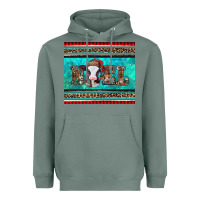 Sage western christmas baby cow noel tumbler Heavyweight Hoodie - Jasminsmagicworld