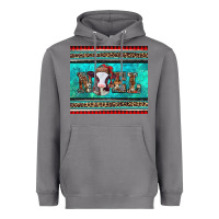 Storm western christmas baby cow noel tumbler Heavyweight Hoodie - Jasminsmagicworld