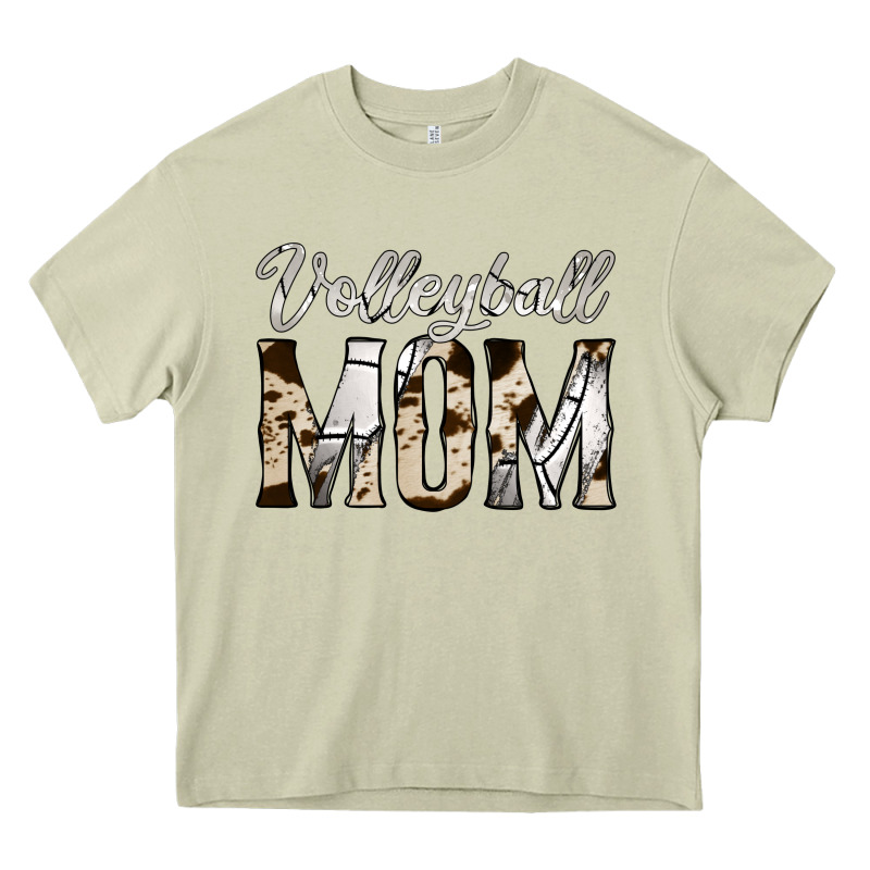 Volleyball  Mom Heavy Core Tee by Jasminsmagicworld | Teevron