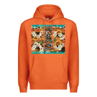 Carrot texas sunflower cactus cowhide Premium Hoodie - Artiststas