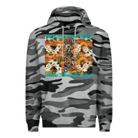 Slate Camo texas sunflower cactus cowhide Premium Hoodie - Artiststas