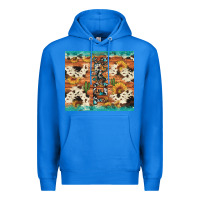 True Royal texas sunflower cactus cowhide Premium Hoodie - Artiststas