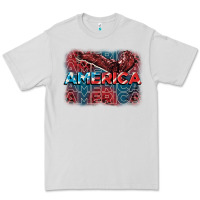 Dove Grey America america america america 4th of july Premium Tee - FaDigitalArtStudio