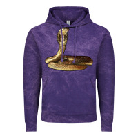 Cloud Purple king cobra snake Vintage Hoodie - LillyAllenDesigns