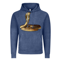 Vintage Denim king cobra snake Vintage Hoodie - LillyAllenDesigns
