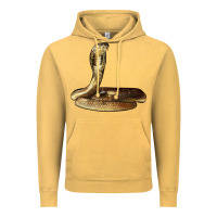 Vintage Mustard king cobra snake Vintage Hoodie - LillyAllenDesigns
