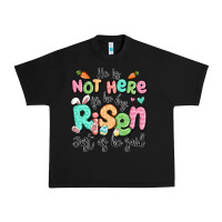 Black easter he is not here for he has risen just as he Urban Heavy Tee - LillyAllenDesigns