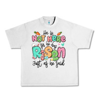 Lunar Rock easter he is not here for he has risen just as he Urban Heavy Tee - LillyAllenDesigns